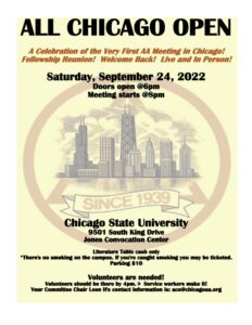 All Chicago Open @ hicago State University